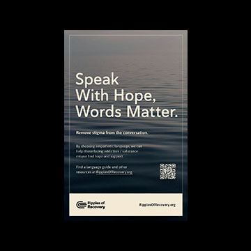 Speak With Hope. Words Matter.